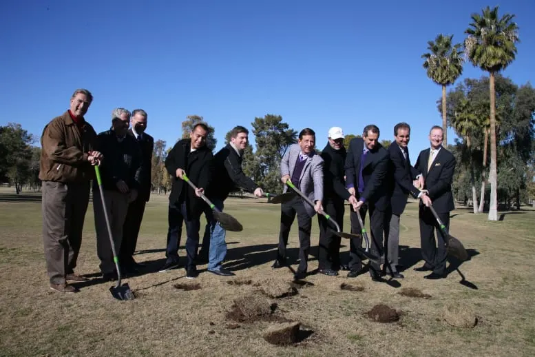 Golf Course Ground Breaking